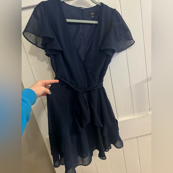 Lulus Ruffled Mini Dress - Picture 3 of 7